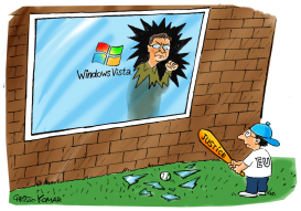 THE EU VS. MICROSOFT  by Christo Komarnitski