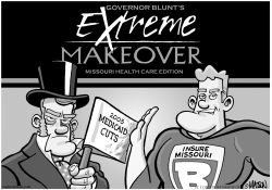 LOCAL MO-GOVERNOR BLUNT MAKEOVER by RJ Matson