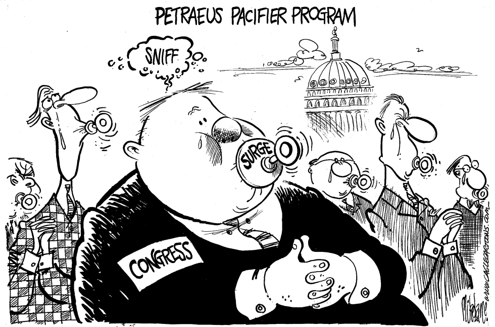  PETRAEUS PACIFIER PROGRAM by Mike Lane