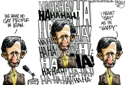 AHMADINEJAD by Pat Bagley