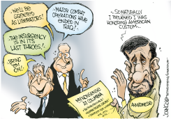 AHMADINEJAD NONSENSE by John Cole