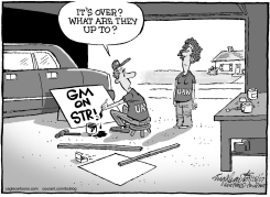 GM STRIKE by Bob Englehart