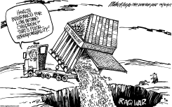 FISCAL IRRESPONSIBILITY by Mike Keefe