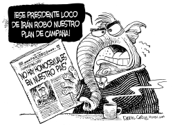 IRAN Y LOS REPUBLICANOS by Daryl Cagle