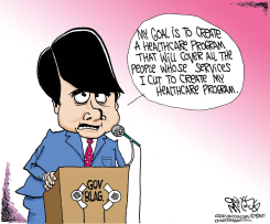 LOCAL IL - GOV BLAGOJEVICH HEALTHCARE by Gary McCoy