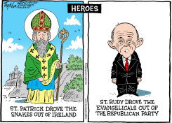 RUDY GIULIANI by Bob Englehart