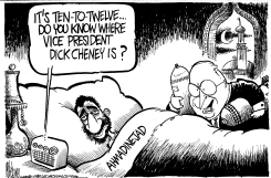 DO YOU KNOW WHERE DICK CHENEY IS by Mike Lane