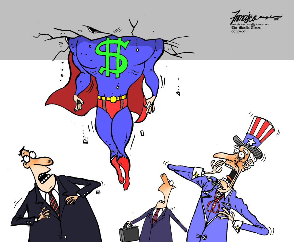  THE DOLLAR IN TROUBLE by Manny Francisco