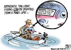 TOXIC FISH by Pat Bagley