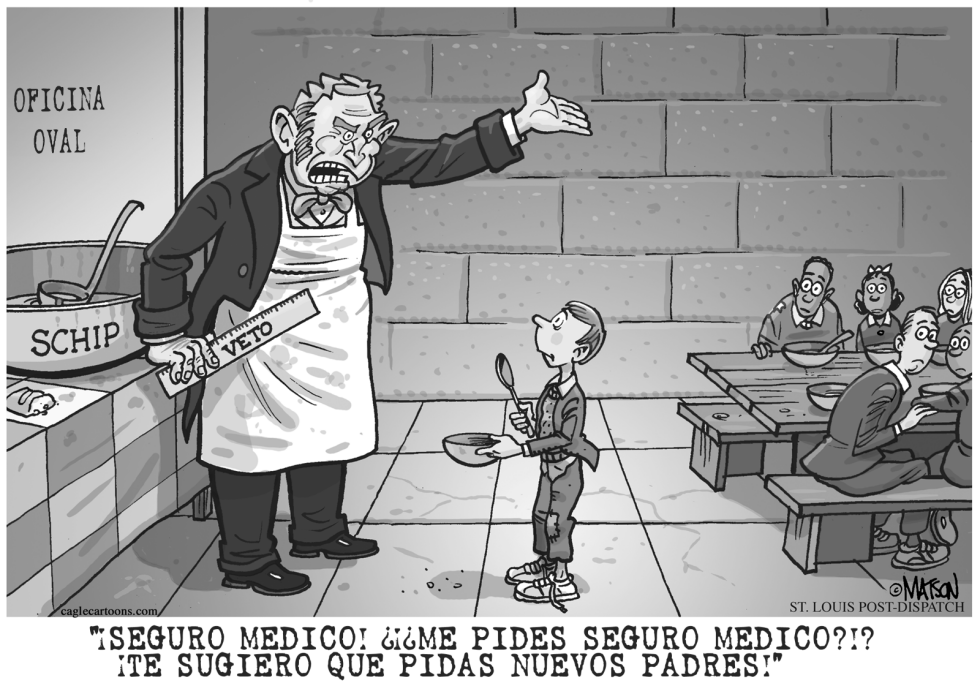  VETO AL SEGURO MEDICO INFANTIL (SCHIP by RJ Matson