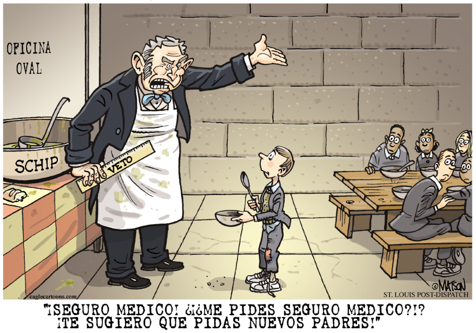  VETO AL SEGURO MEDICO INFANTIL (SCHIP)  by RJ Matson