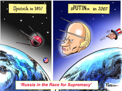 SPUTNIK AND RUSSIA IN RACE by Paresh Nath