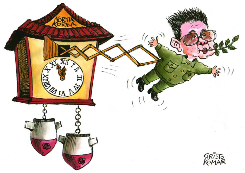  KIM JONG IL'S COOKOO CLOCK  by Christo Komarnitski