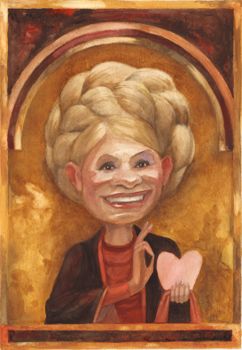 YULIA TYMOSHENKO AS AN IKON by Riber Hansson