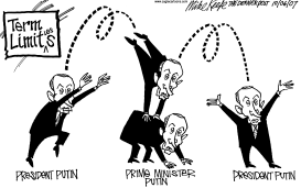 TERM LIMITLESS PUTIN by Mike Keefe