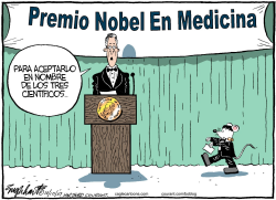 PREMIO NOBEL EN MEDICINA  by Bob Englehart