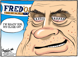 FRED THOMPSON by Bob Englehart