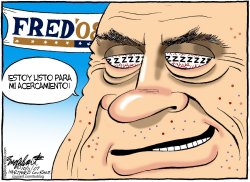 FRED THOMPSON  by Bob Englehart