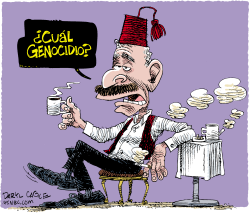 BUSH Y EL GENOCIDIO EN ARMENIA  by Daryl Cagle