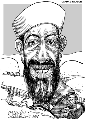 OSAMA BIN LADEN by Arcadio Esquivel