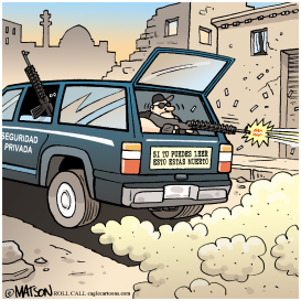 CONTRATO DE SEGURIDAD PRIVADA CON IRAQ  by RJ Matson