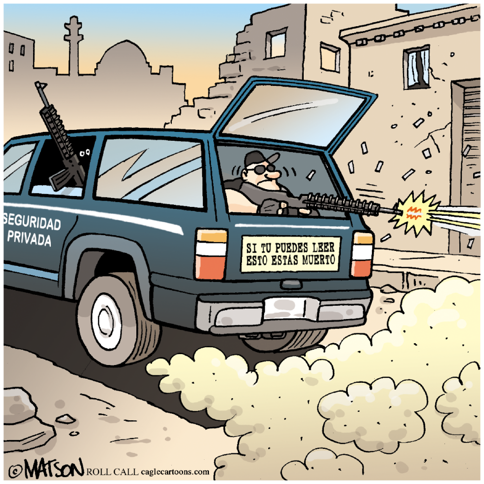  CONTRATO DE SEGURIDAD PRIVADA CON IRAQ  by RJ Matson