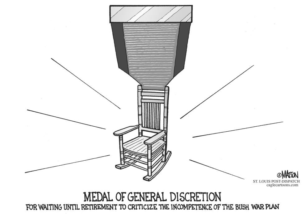  MEDAL OF GENERAL DISCRETION by RJ Matson