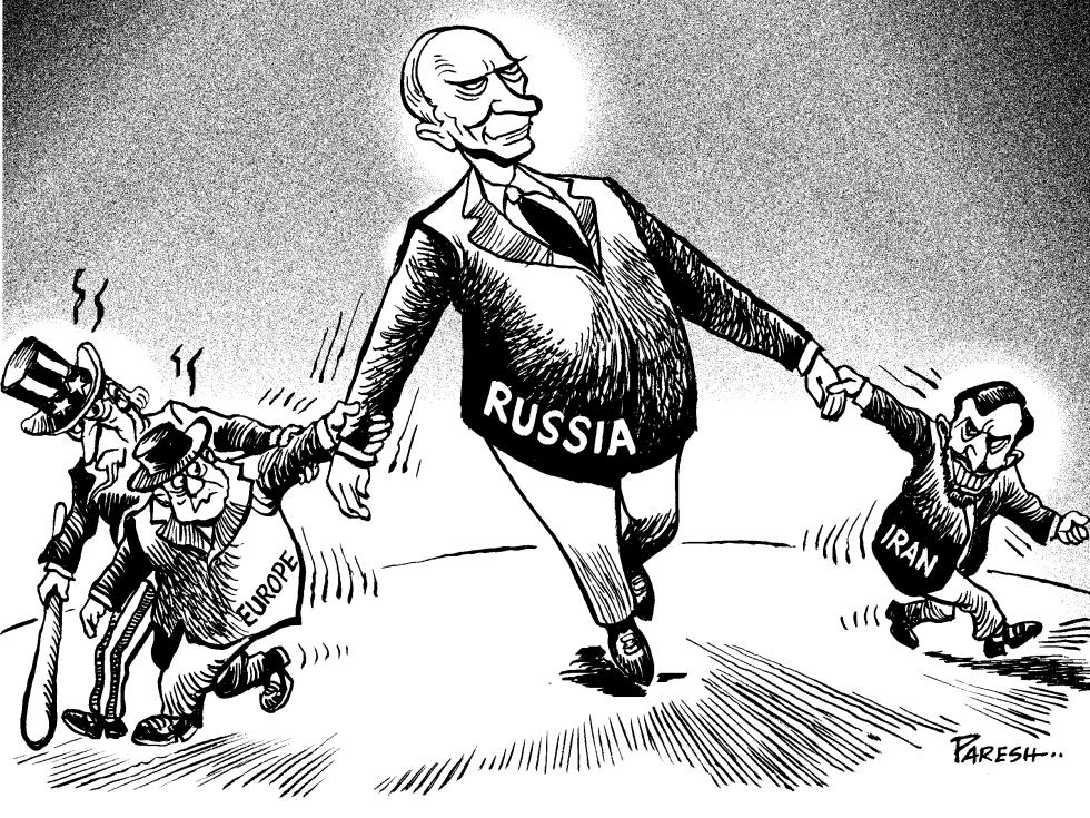  RUSSIAN IMAGE ON IRAN by Paresh Nath