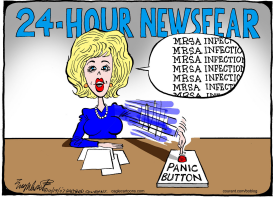 MRSA by Bob Englehart