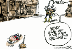 BUSH S-CHIP VETO by Pat Bagley