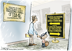 STEINBRENNER HALL OF FAME by John Cole