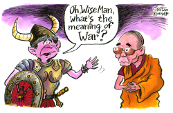 GEORGE MEETS DALAI LAMA  by Christo Komarnitski