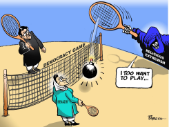 PAKISTAN'S DEMOCRACY GAME by Paresh Nath