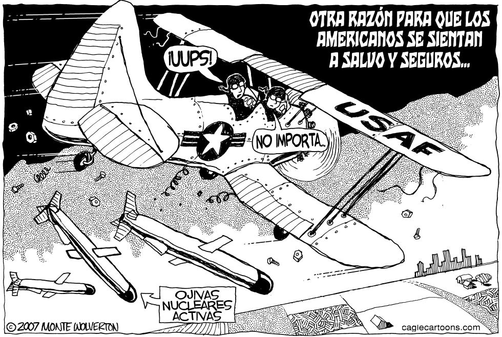  NEGLIGENCIA NUCLEAR DE LA FUERZA AEREA by Wolverton