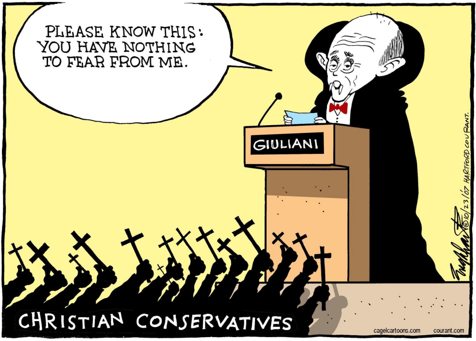  RUDY GIULIANI by Bob Englehart