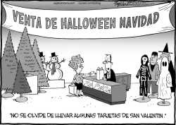 VENTA DE HALLOWEEN NAVIDAD by Bob Englehart