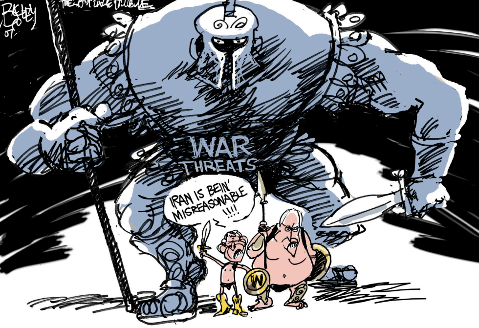  IRAN WAR by Pat Bagley