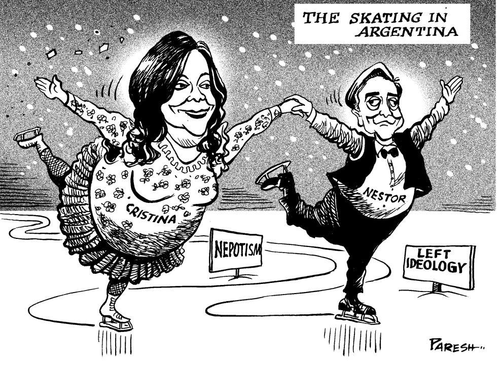  SKATING IN ARGENTINA by Paresh Nath