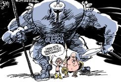 GUERRA CON IRAN  by Pat Bagley