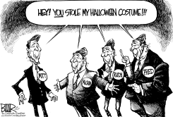 REAGAN HALLOWEEN COSTUME by Nate Beeler