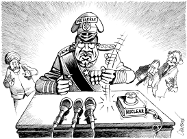 MUSHARRAF'S COUP by Patrick Chappatte