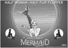 THE HILLARY MERMAID by RJ Matson