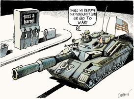 RECORD OIL PRICES by Patrick Chappatte