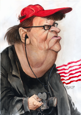 MICHAEL MOORE by Petar Pismestrovic