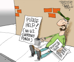 NO DOLLAR BEGGAR by Gary McCoy