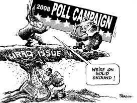 IRAQ IN U.S. POLL CAMPAIGN by Paresh Nath