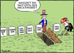 VETERANS DAY  by Bob Englehart