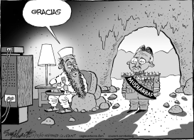 MUSHARRAF Y OSAMA by Bob Englehart