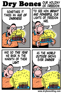 CHANUKKAH, ANTISEMITISM, FREEDOM by Yaakov Kirschen