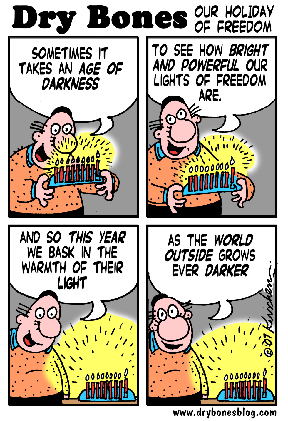  CHANUKKAH, ANTISEMITISM, FREEDOM by Yaakov Kirschen